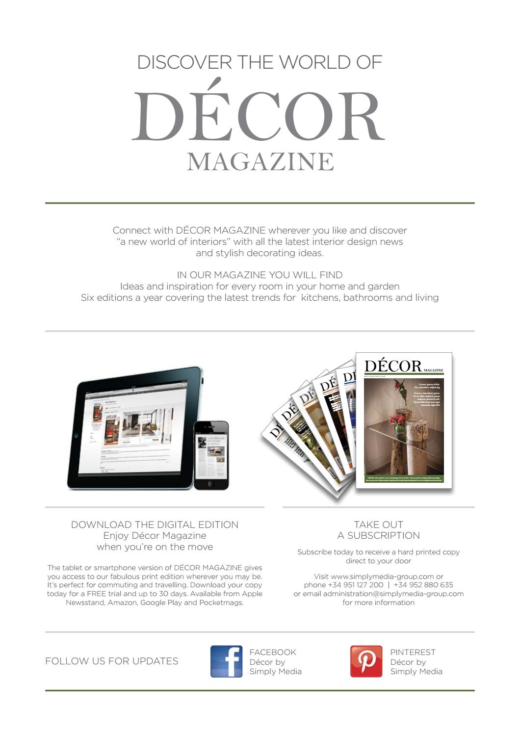 Home Decor Magazines Design Inspiration Elle Decor Magazine