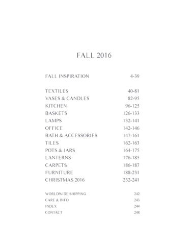 Fall A/W 家具产品集 2016 第 5 页