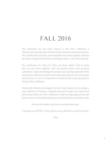 Fall A/W 家具产品集 2016 第 7 页