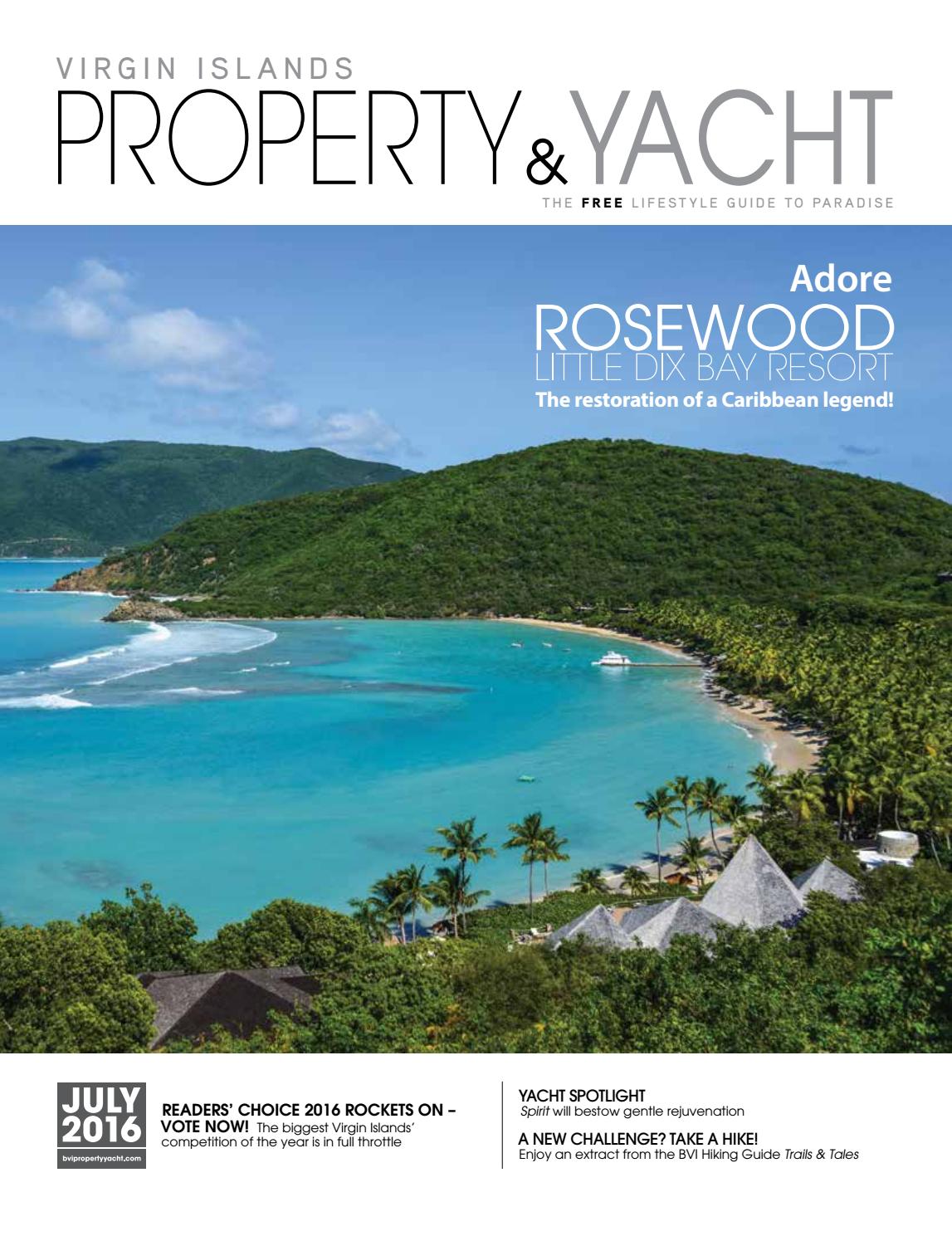 Virgin Islands (BVI & USVI) Property & Yacht July 2016 by Virgin