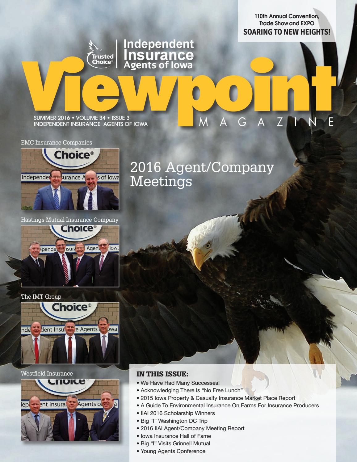 2016 IIAI Summer Viewpoint by Independent Insurance Agents