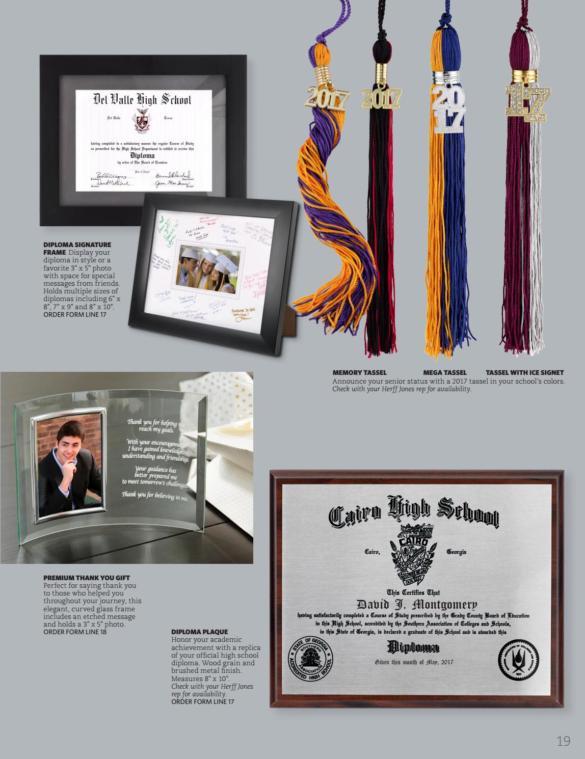 Herff Jones Graduation 2017 Catalog Ft. Apparel by Herff Jones Issuu