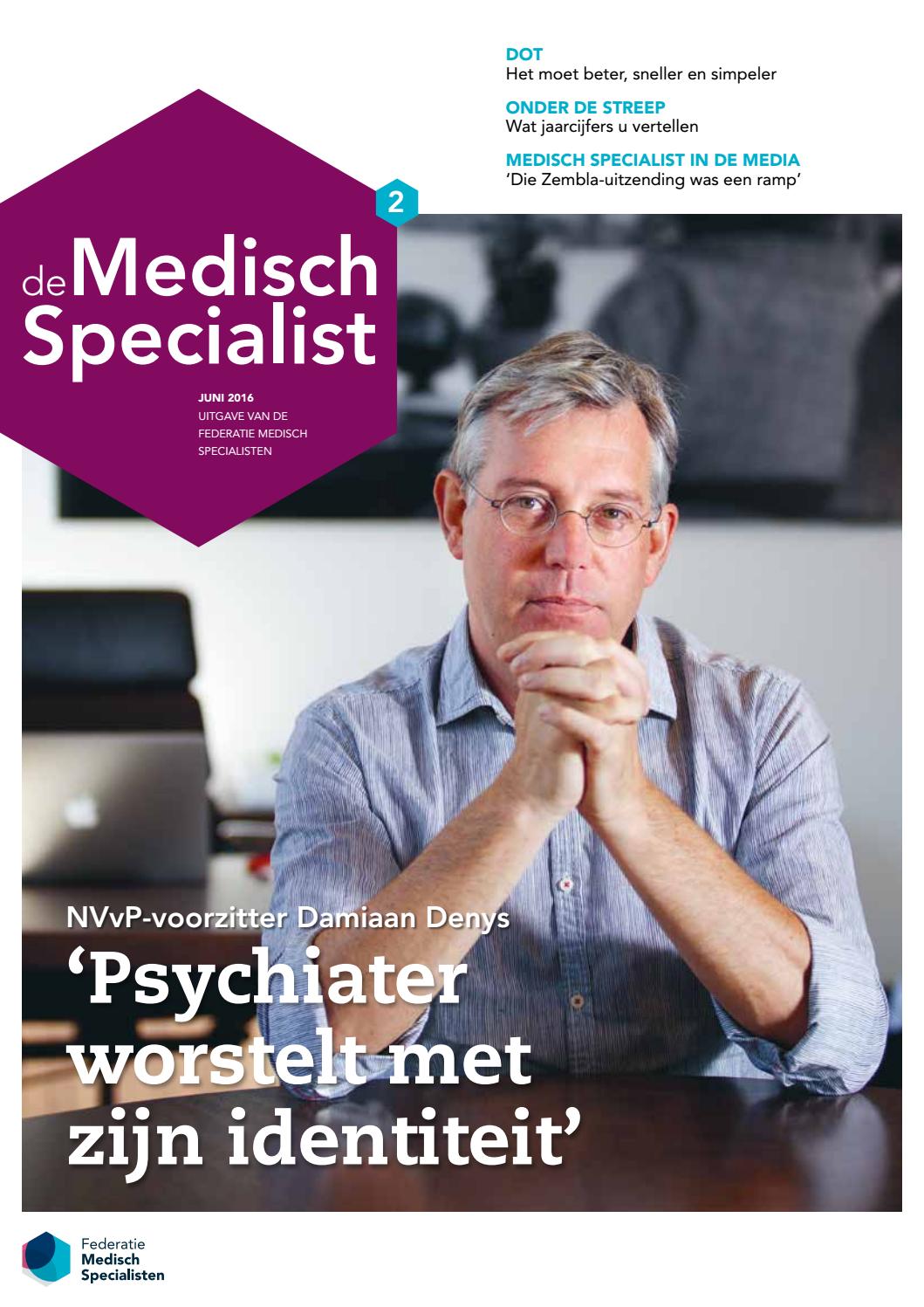 Jaargang 02 Editie 02 Juni 2016 By Federatie Medisch Specialisten Issuu