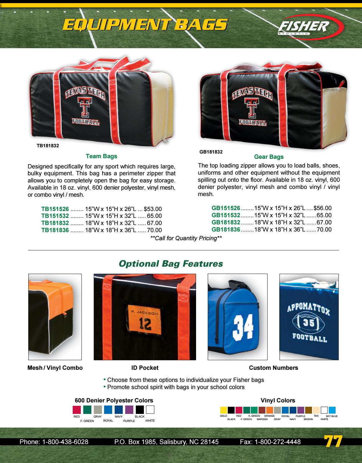 2017 Fisher Athletic Football Catalog by Fisher Athletic Issuu