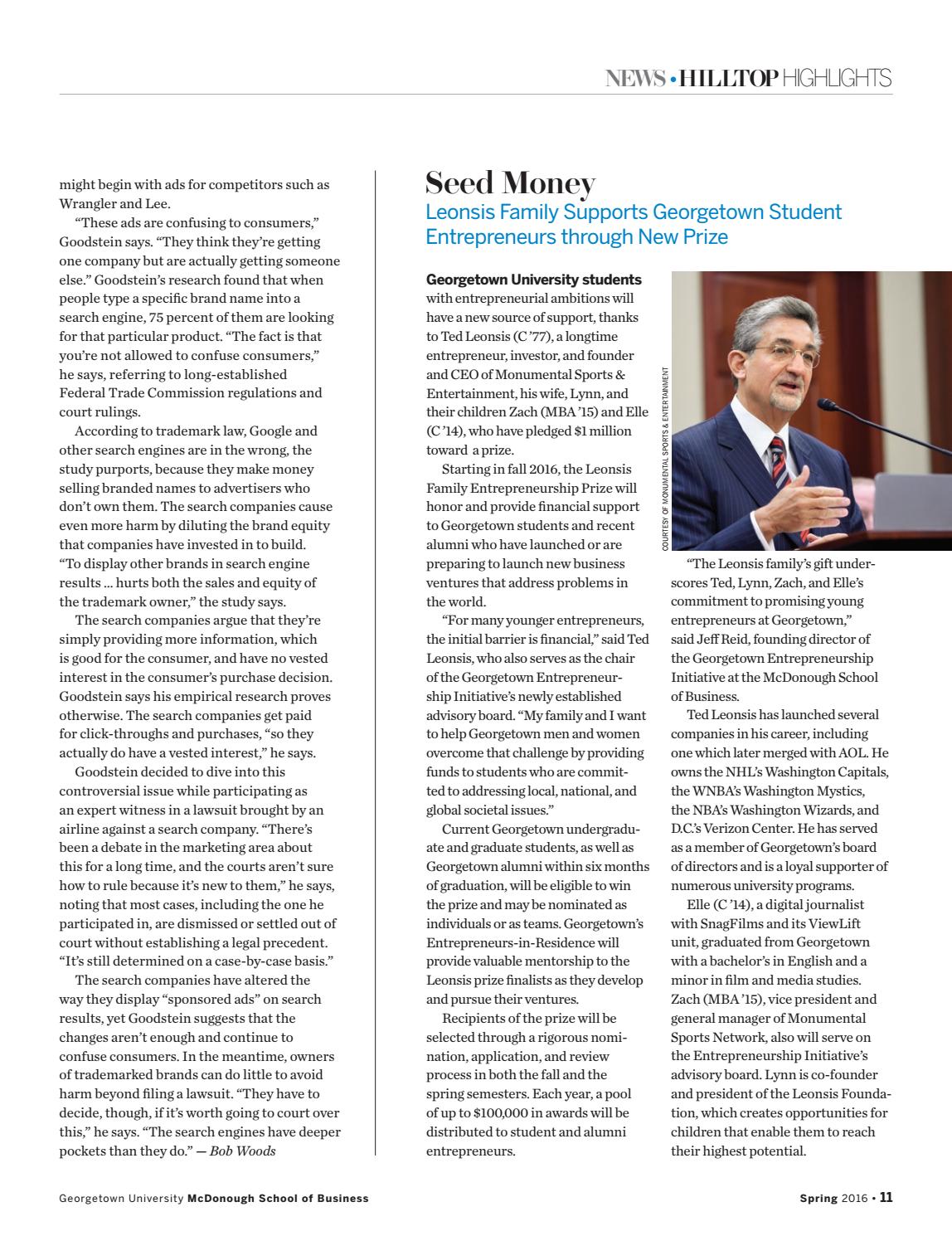 Business Magazine Spring 2016 by University