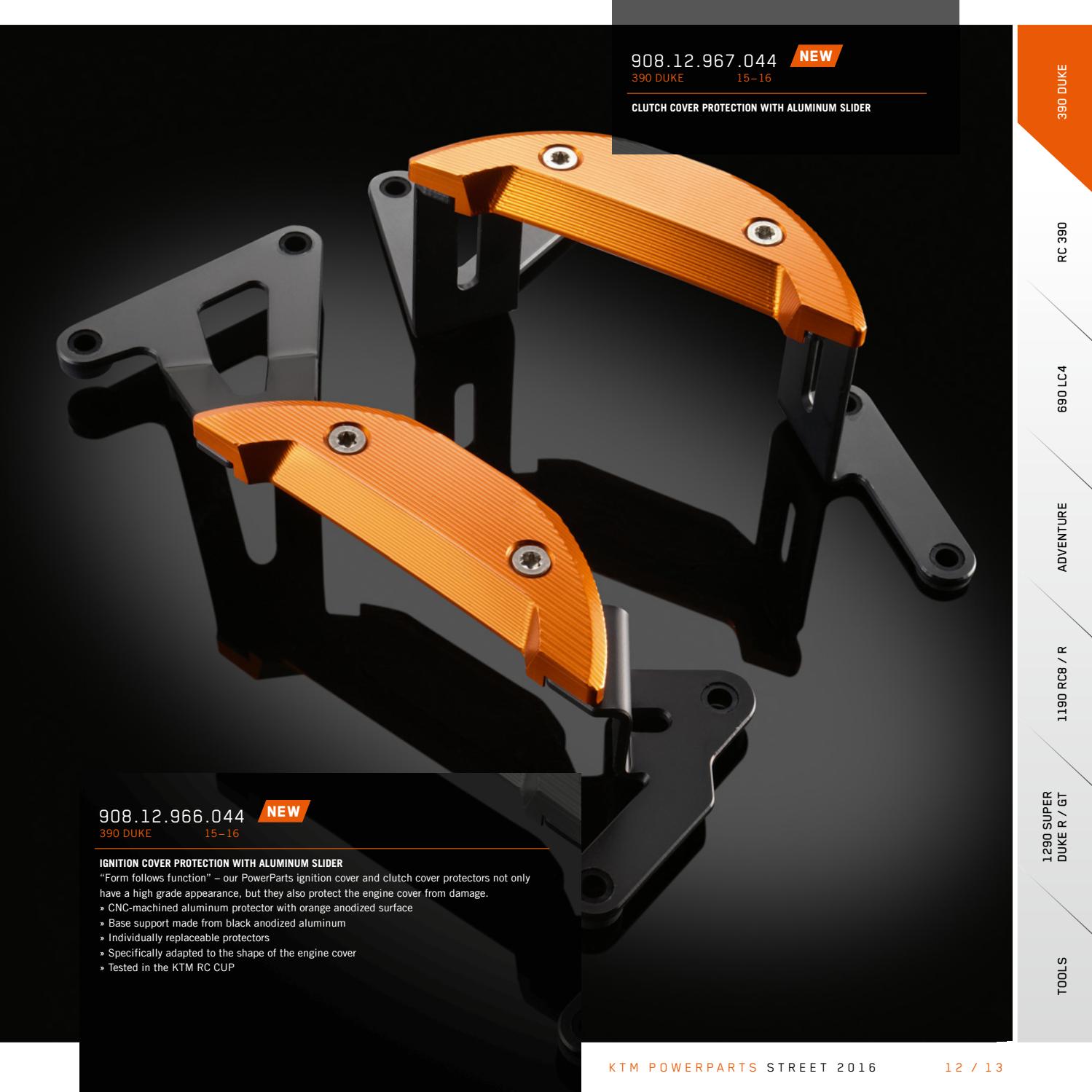 KTM PowerParts Street Catalog 2016 USA by KTM GROUP Issuu