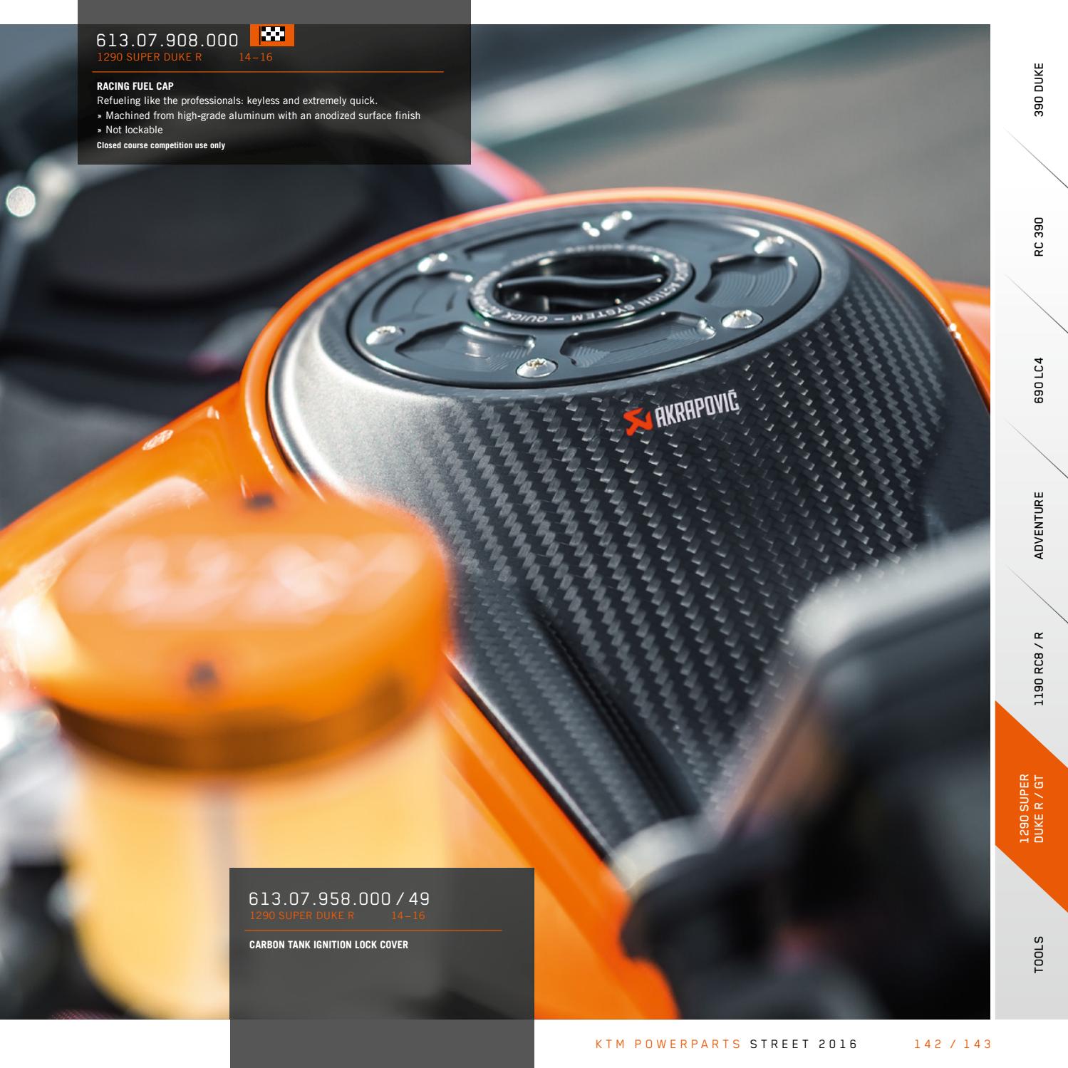 KTM PowerParts Street Catalog 2016 USA by KTM GROUP Issuu
