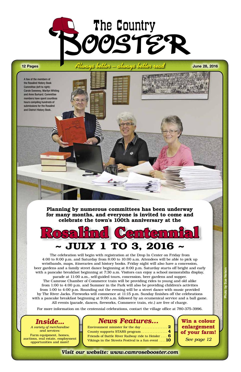 June 28, 2016 Country Booster by The Camrose Booster Issuu