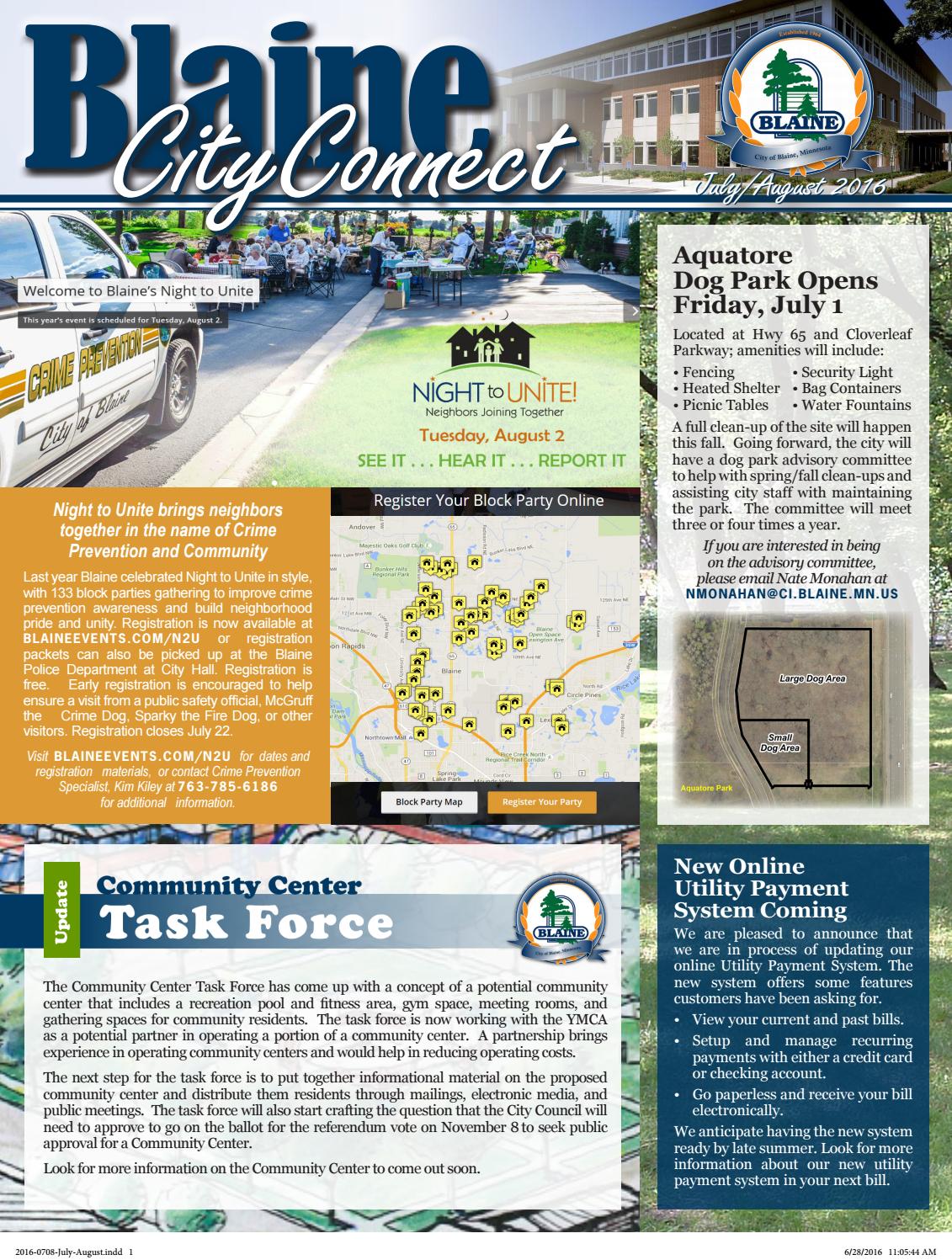 City Of Blaine Water Department City Of Blaine Water Department