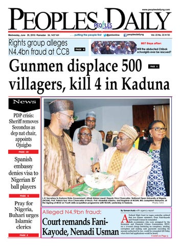 all nigerian newspapers today