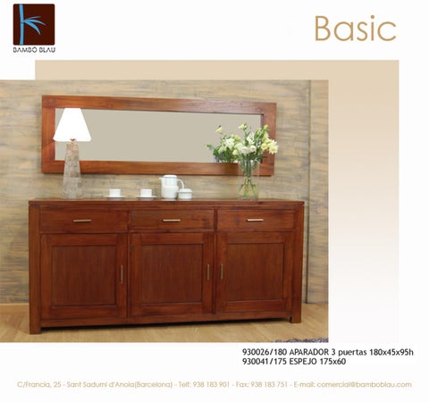 Servitel 家具目录 · Mobiliario bambo blau basic 第 11 页