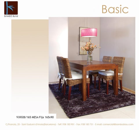 Servitel 家具目录 · Mobiliario bambo blau basic 第 13 页