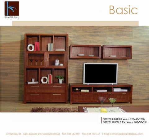 Servitel 家具目录 · Mobiliario bambo blau basic 第 2 页