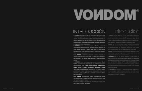 Servitel 家具目录 · Mobiliario vondom catalogo 综合 第 4 页