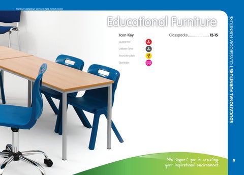 Procurement Services KCS 家具 16-17 目录 Educational 家具 第 6 页