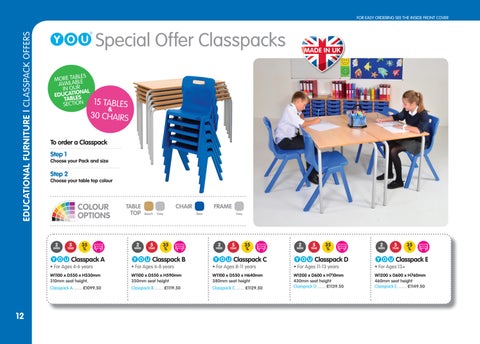 Procurement Services KCS 家具 16-17 目录 Educational 家具 第 9 页