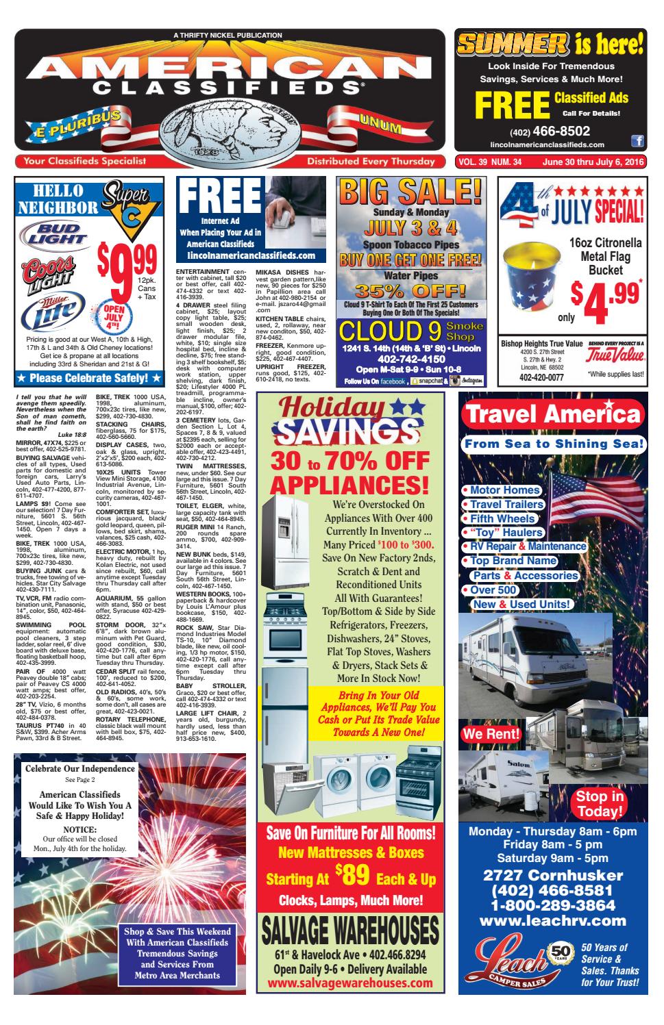 Lincoln American Classifieds by American Classifieds Omaha Issuu