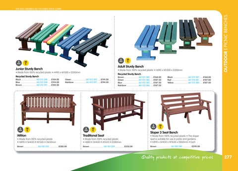 KCS 家具 16-17 目录 户外 第 7 页