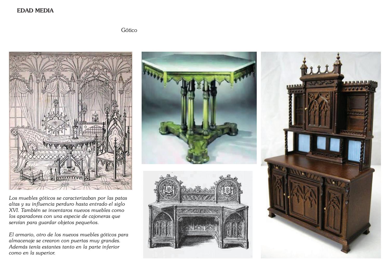 Historia del mueble y el diseño