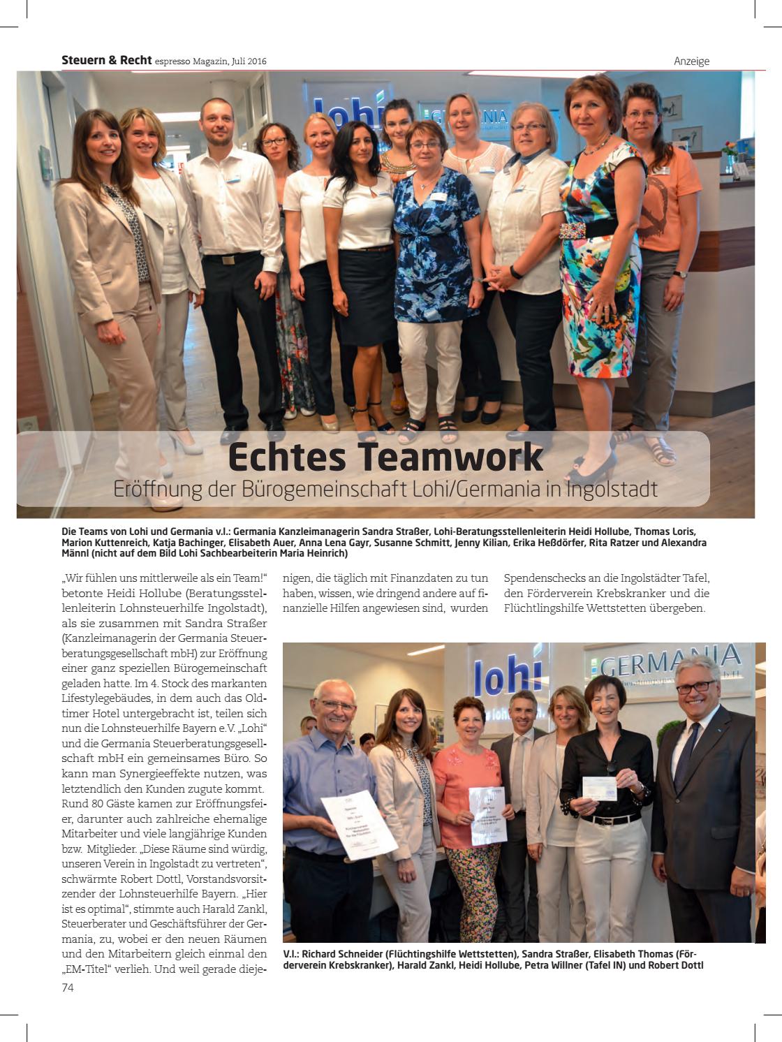 Espresso Magazin Juli 2016 By Espresso Magazin Issuu