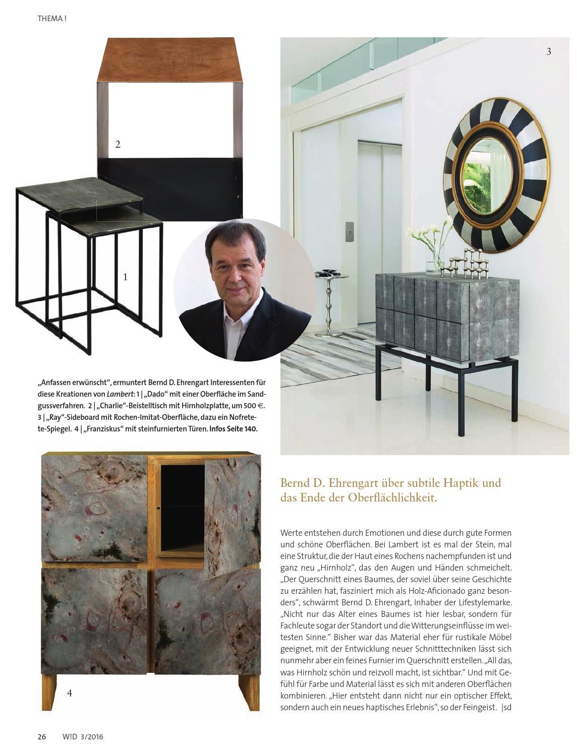 Wohn!Design 3/2016 by Wohn!Design - Issuu