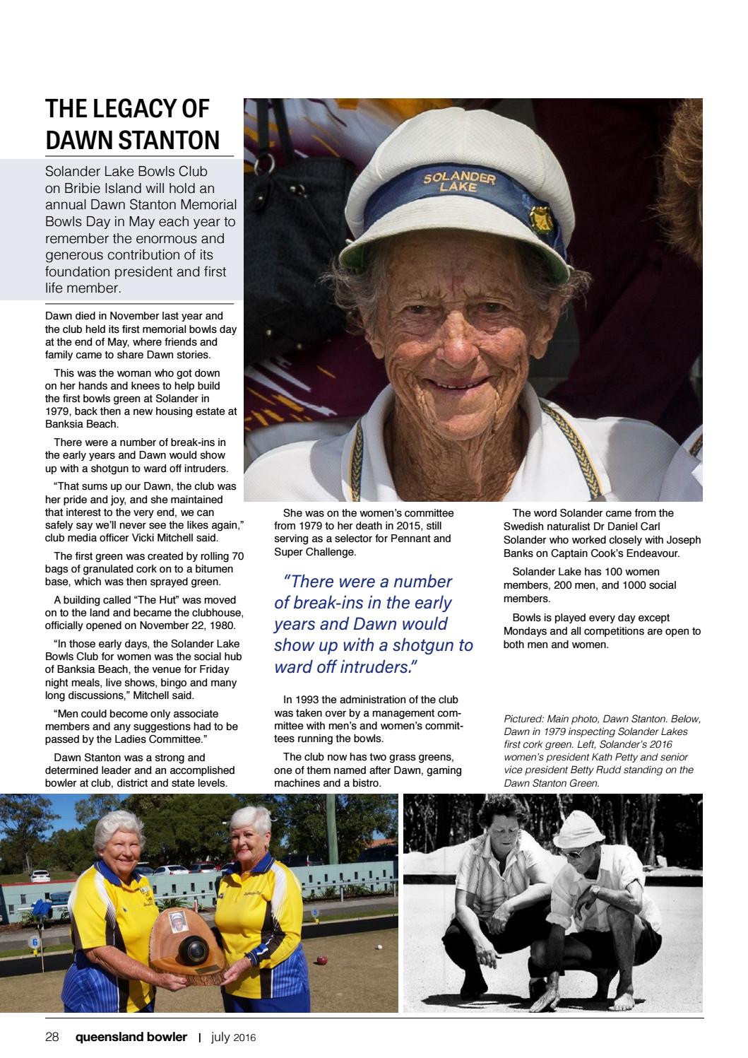 July 2016 By Queensland Bowler Issuu