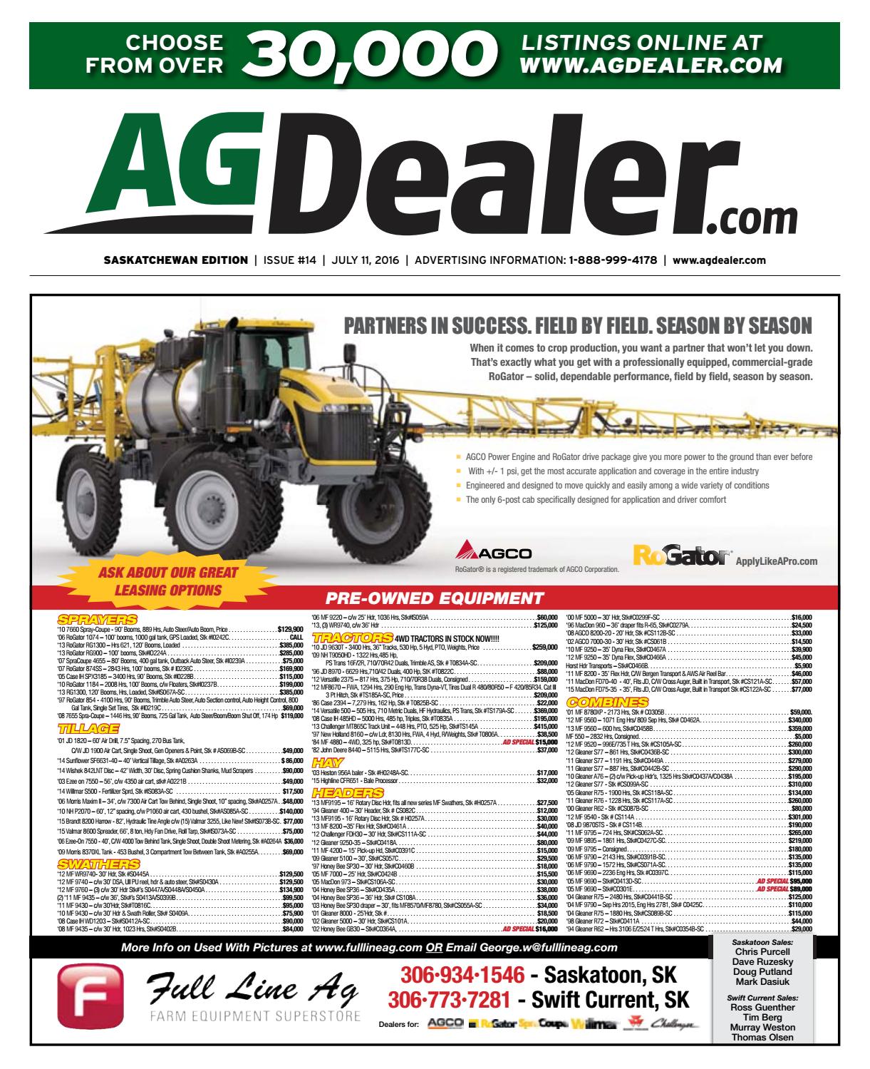 Wheel &amp; Deal Saskatchewan, July 11, ...