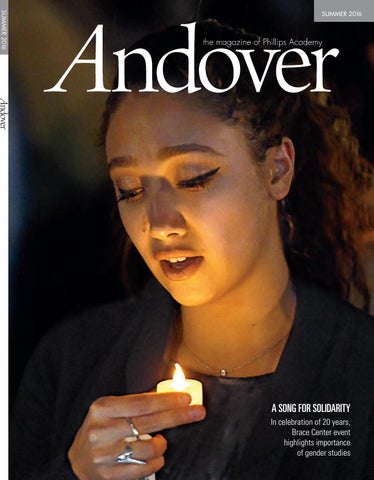 Andover magazine — Summer 2016 by Phillips Academy - Issuu