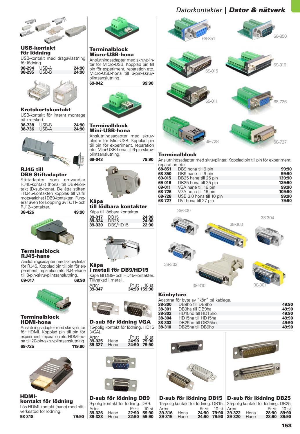 Katalog 43 Sverige - kapitel 2: Dator & nätverk by Kjell & Company - Issuu