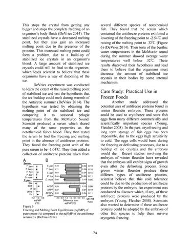 life in the cold an investigation of polar regions by digitalune this stops the crystal from getting any bigger and stops the complete freezing of an organism s body fluids devries 2014 the stabilized crystals have a