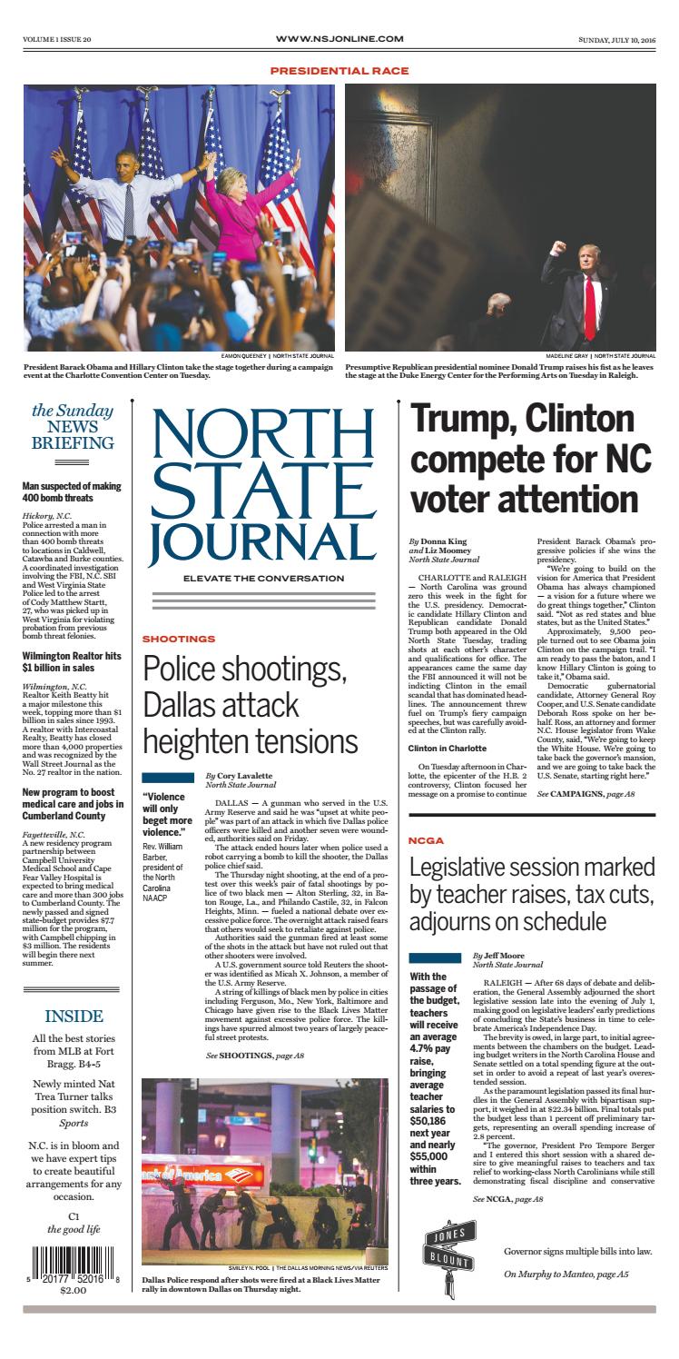 North State Journal Vol 1 Issue 20 By North State Journal Issuu