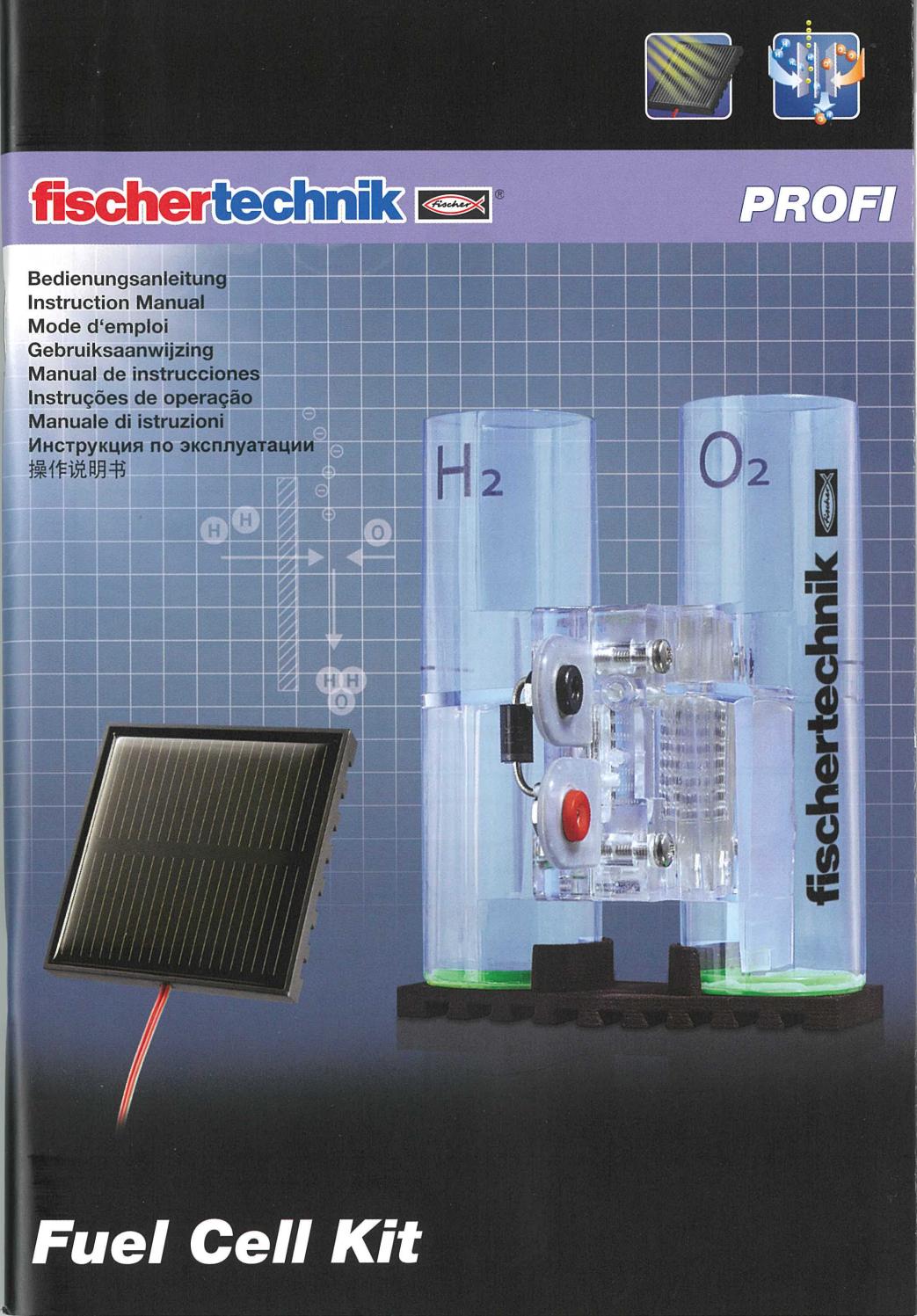 Activity Booklet of fischertechnik Fuel Cell Kit by ETC Educational Technology Connection (HK