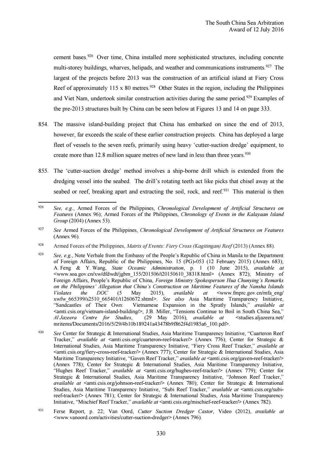 Inquirer Example Final decision on West Philippine Sea arbitration case by UN Tribunal ...