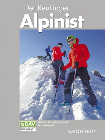 Der reutlinger alpinist 128 by dav reutlingen issuu Küche braun reutlingen