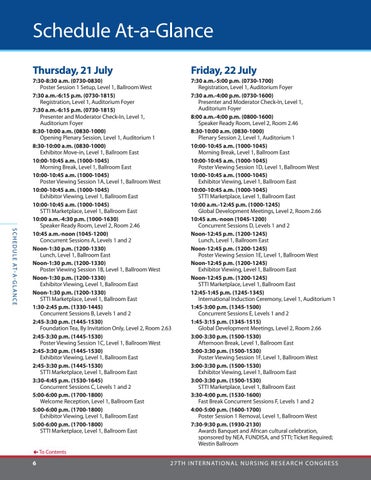 27th 国际 Nursing Research Congress 第 6 页