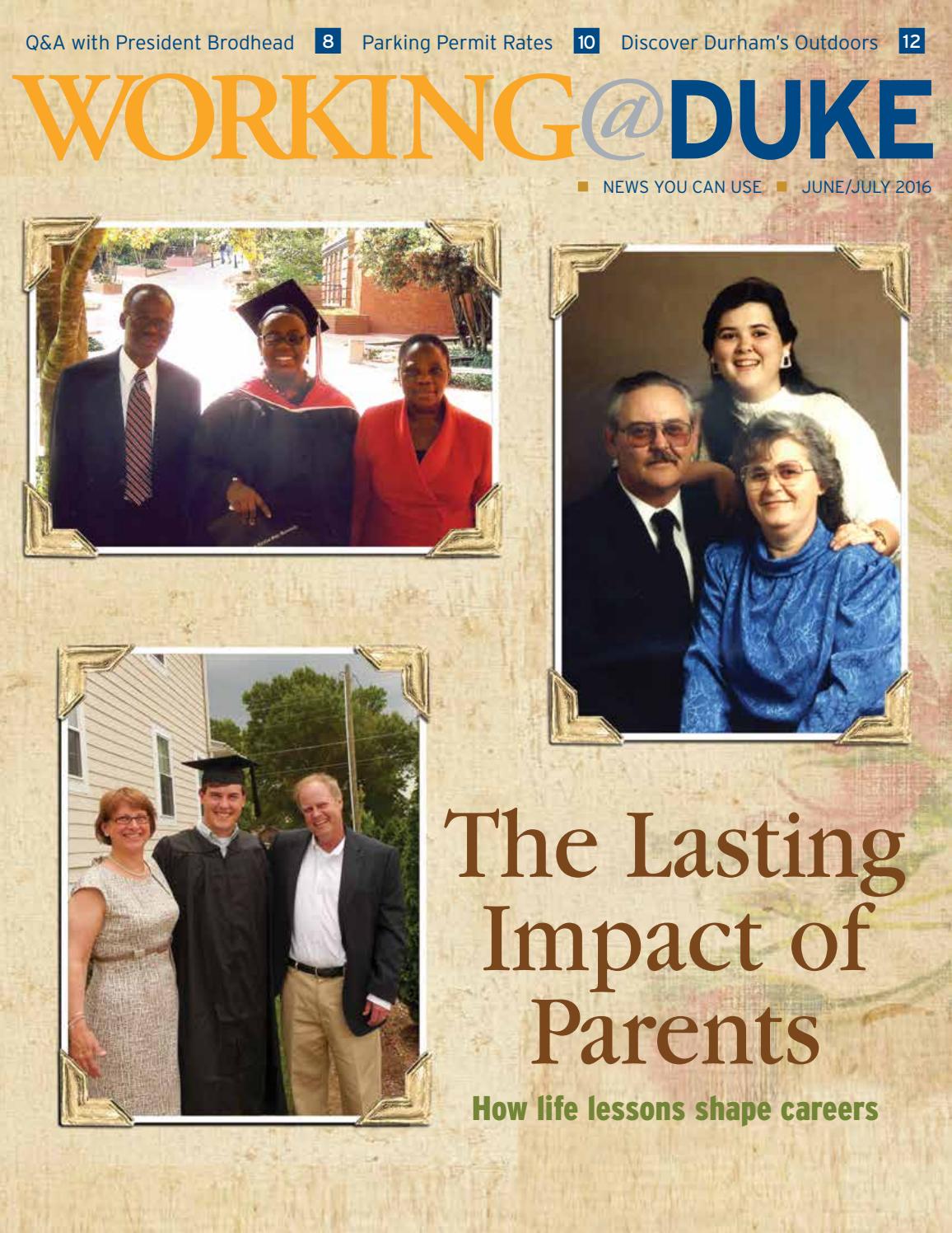 Working@Duke June/July 2016 Issue by Working Duke - Issuu