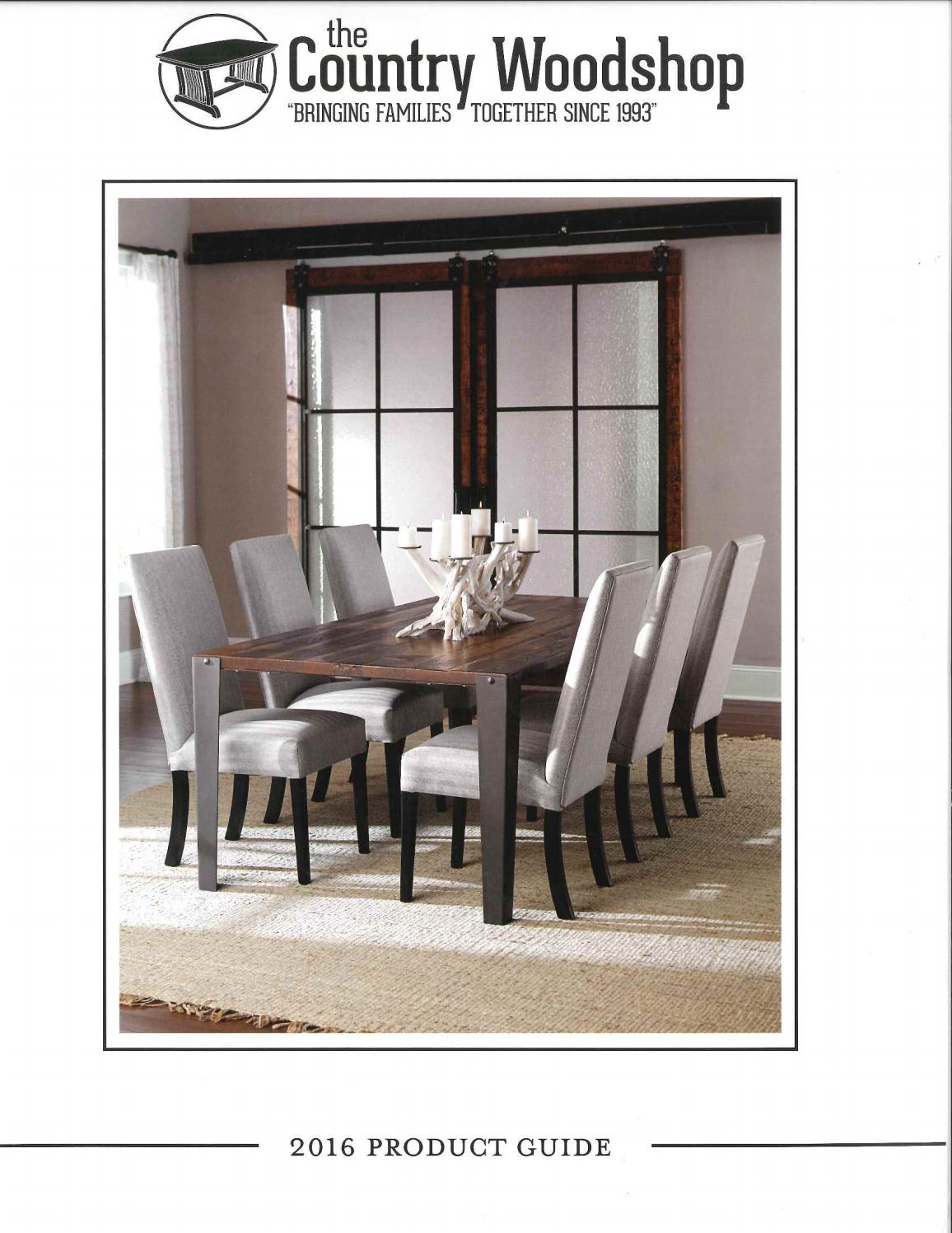 2016 The Country Catalog/ Dining Tables / E & G Amish