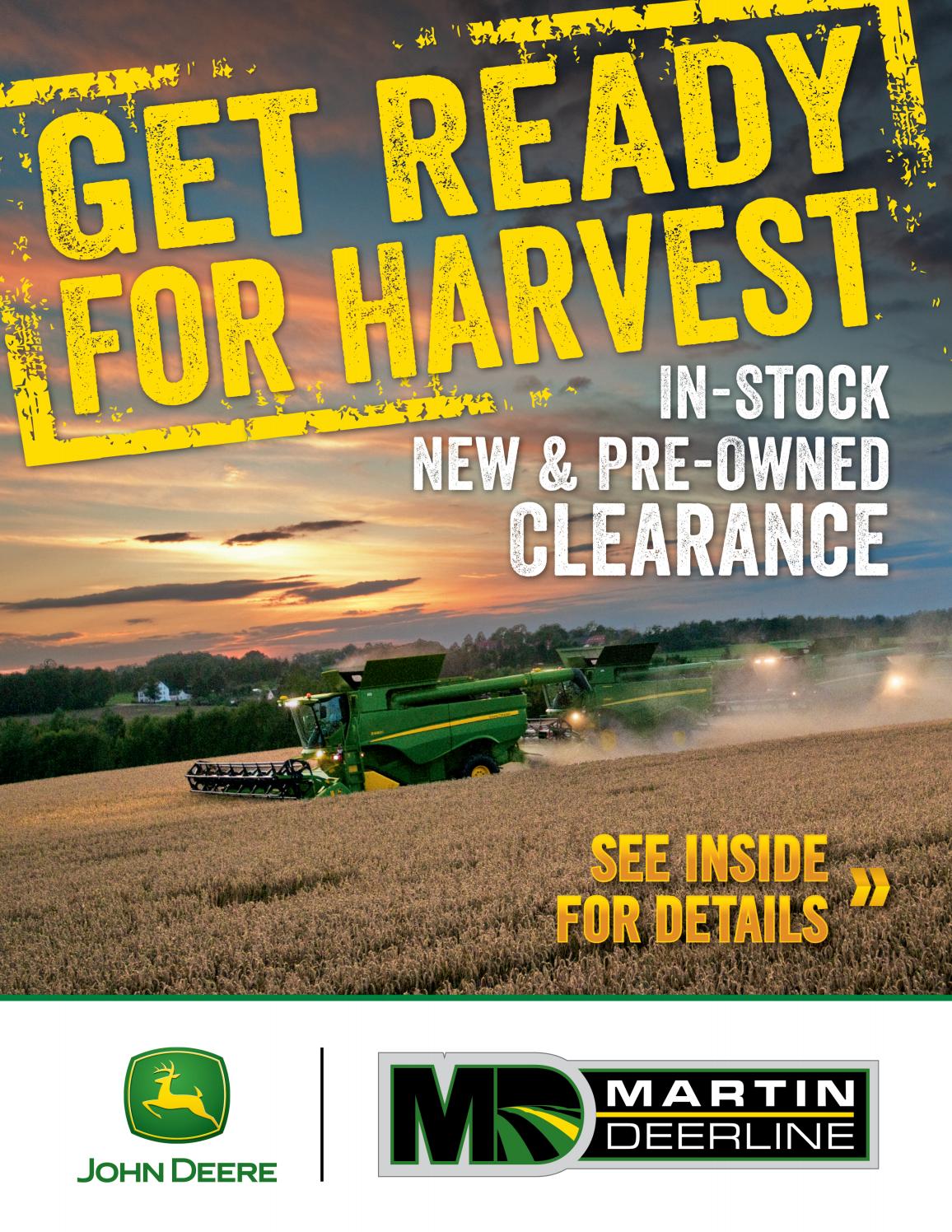 New Martin Deerline Agriculture Inventory Flyer Now Available! by