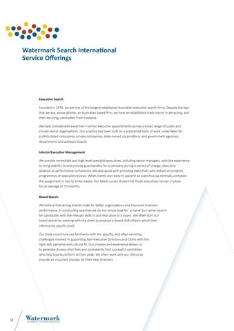 Watermark Interim Survey Report 第 14 页