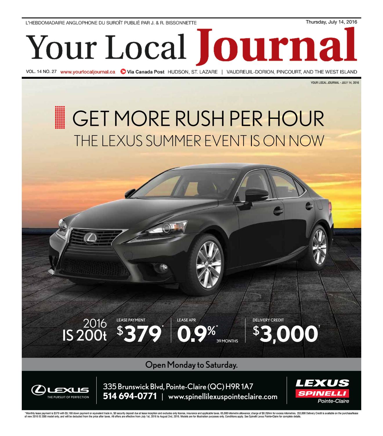Your Local Journal - July 14th, 2016 by Your Local Journal - Issuu