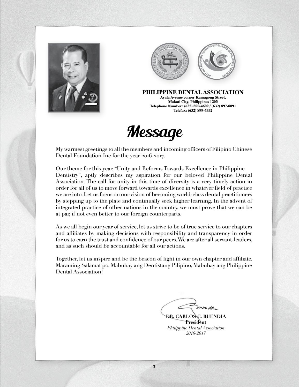 FCDFI Souvenir Program 2016 by Jimmy Hilario Issuu