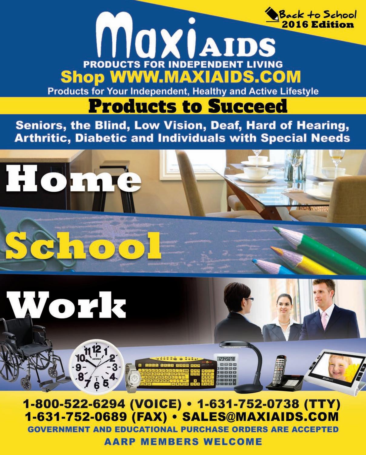 Maxiaids Back To School 2016 Catalog By Maxiaids Com vrogue.co