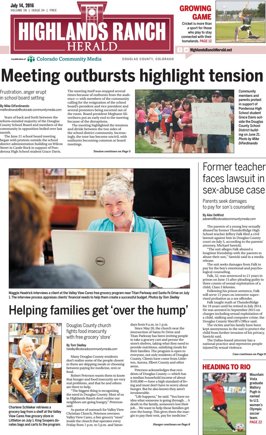 Highlands Ranch Herald 0714 By Colorado Community Media Issuu