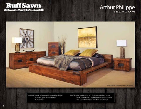 E & G Amish Furniture 2016 Ruffsawn 卧室 家具目录 / Bedrooms / 第 4 页