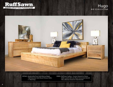 E & G Amish Furniture 2016 Ruffsawn 卧室 家具目录 / Bedrooms / 第 8 页