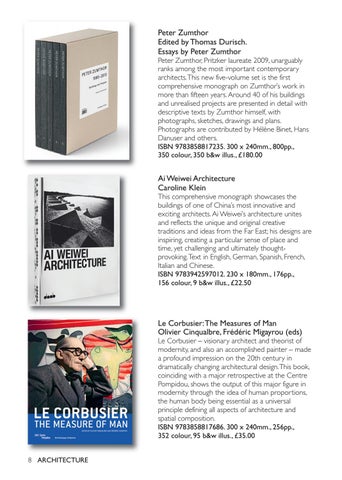 ACC Art Books 灯饰目录 · Art Books for Libraries and Institutions ACC Distribution 第 8 页