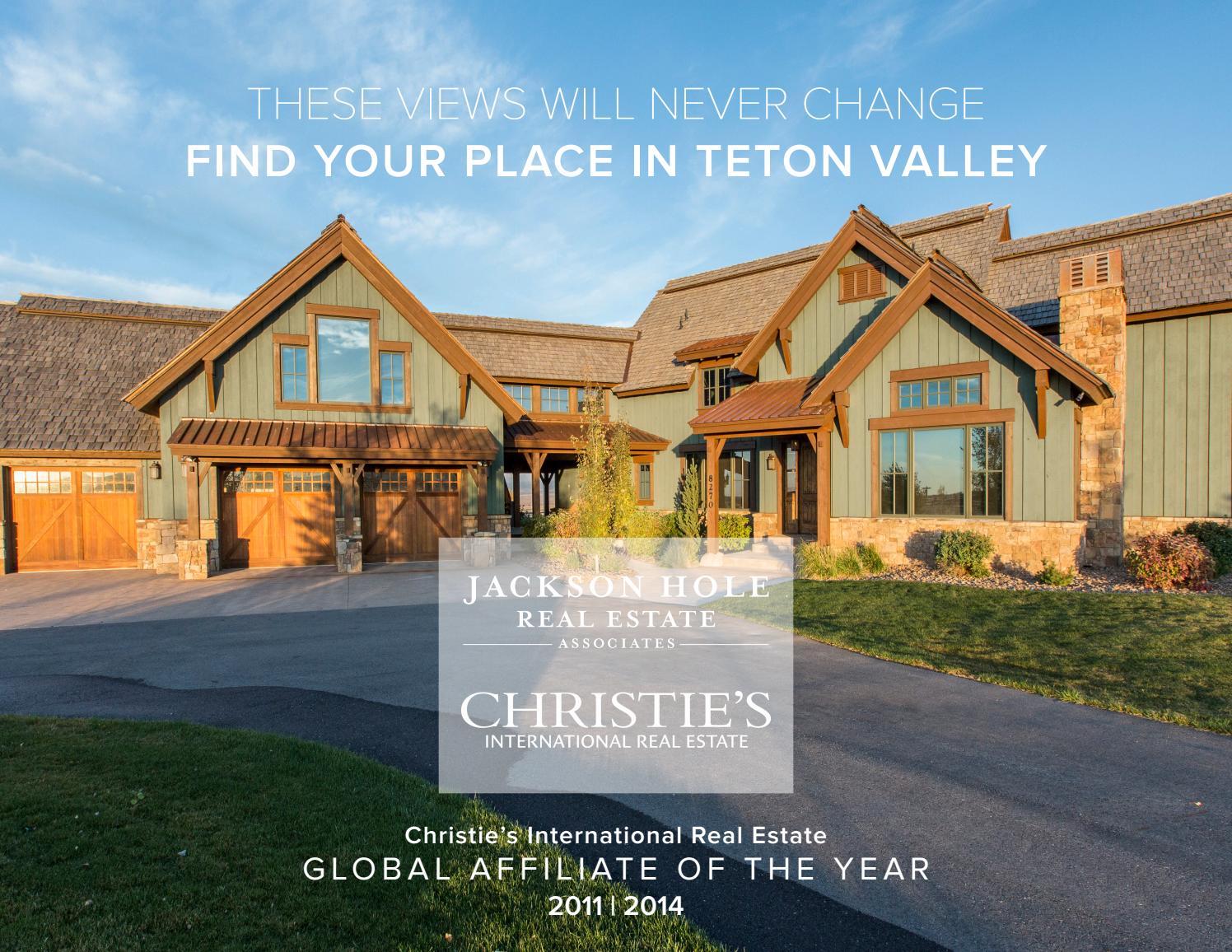 Jackson Hole Real Estate Associates Teton Valley Buyer Presentation by