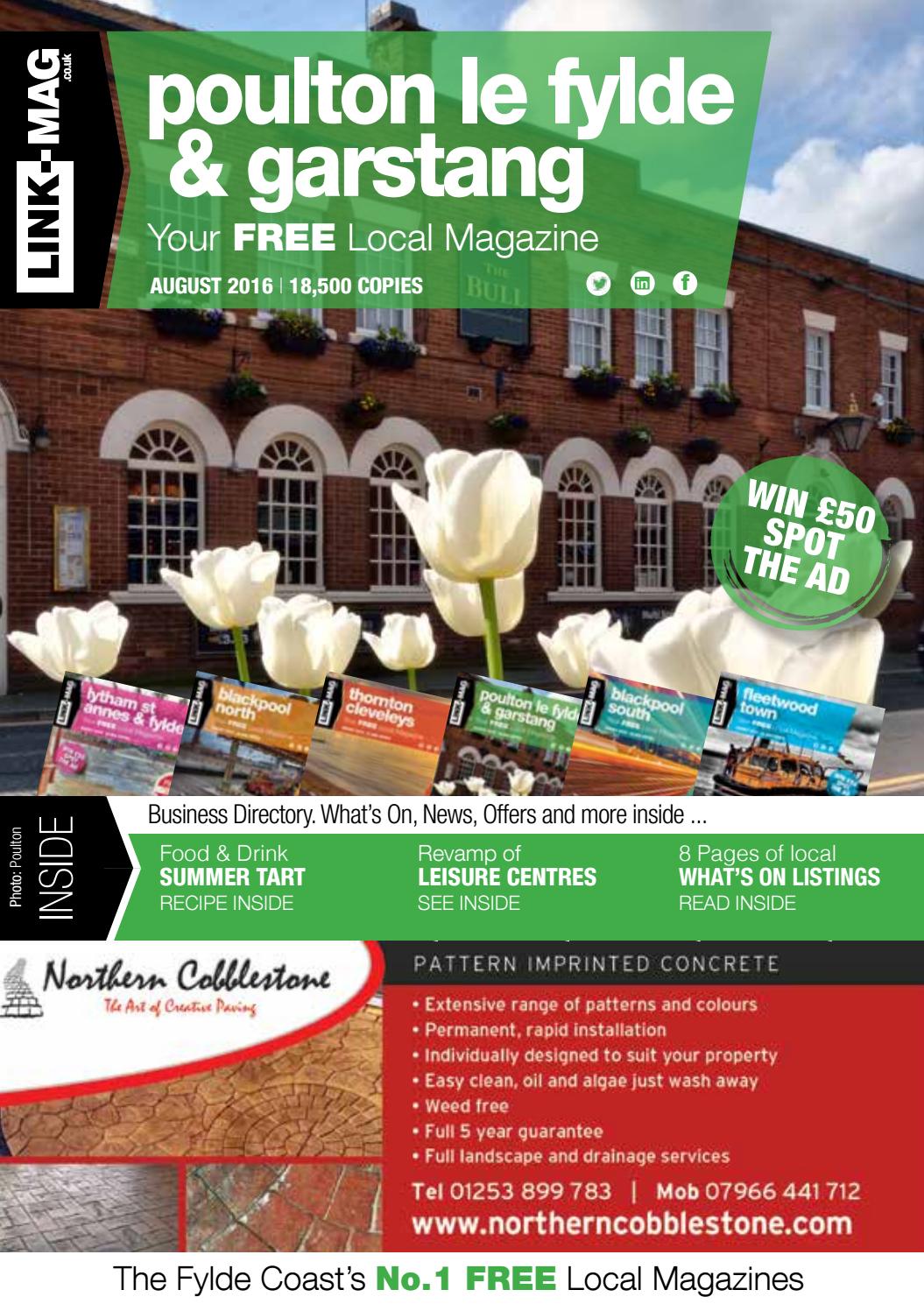 Poulton le fylde & garstang august 2016 by LINKMAG Issuu