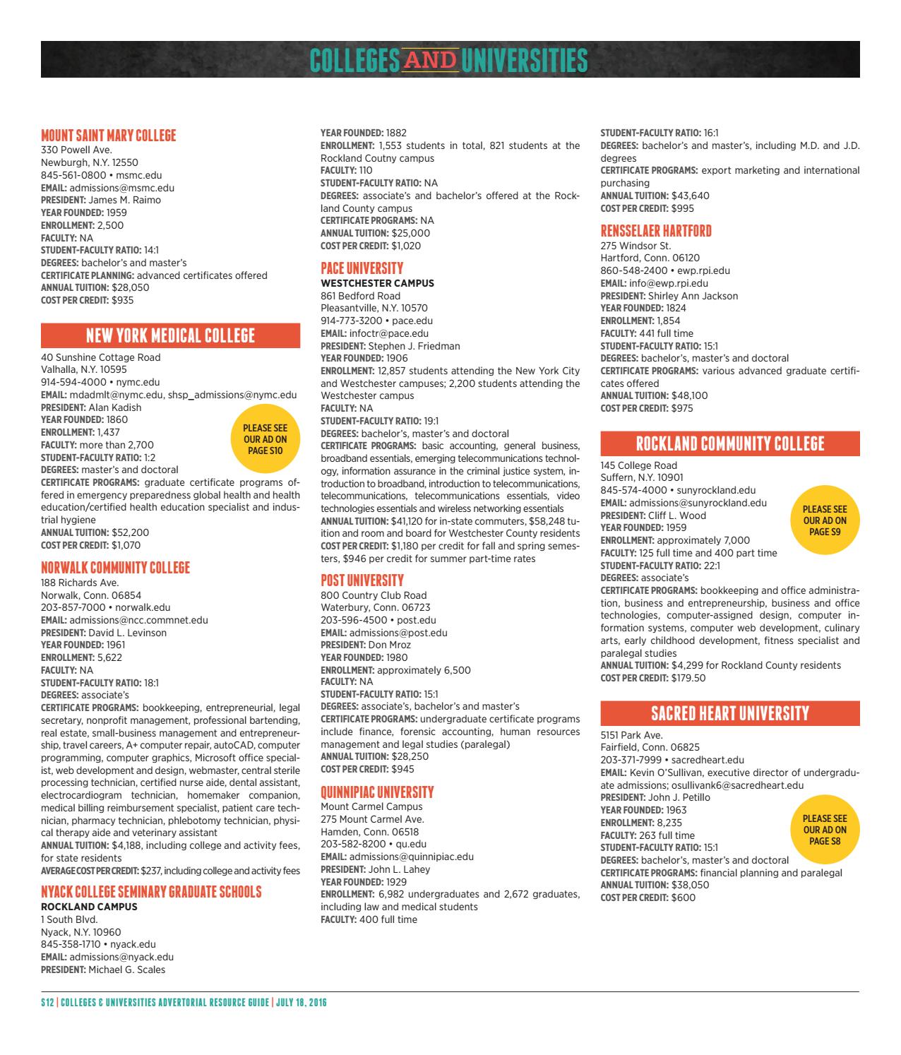 westchester county business journal 071816 by wag magazine issuu certificates for college students