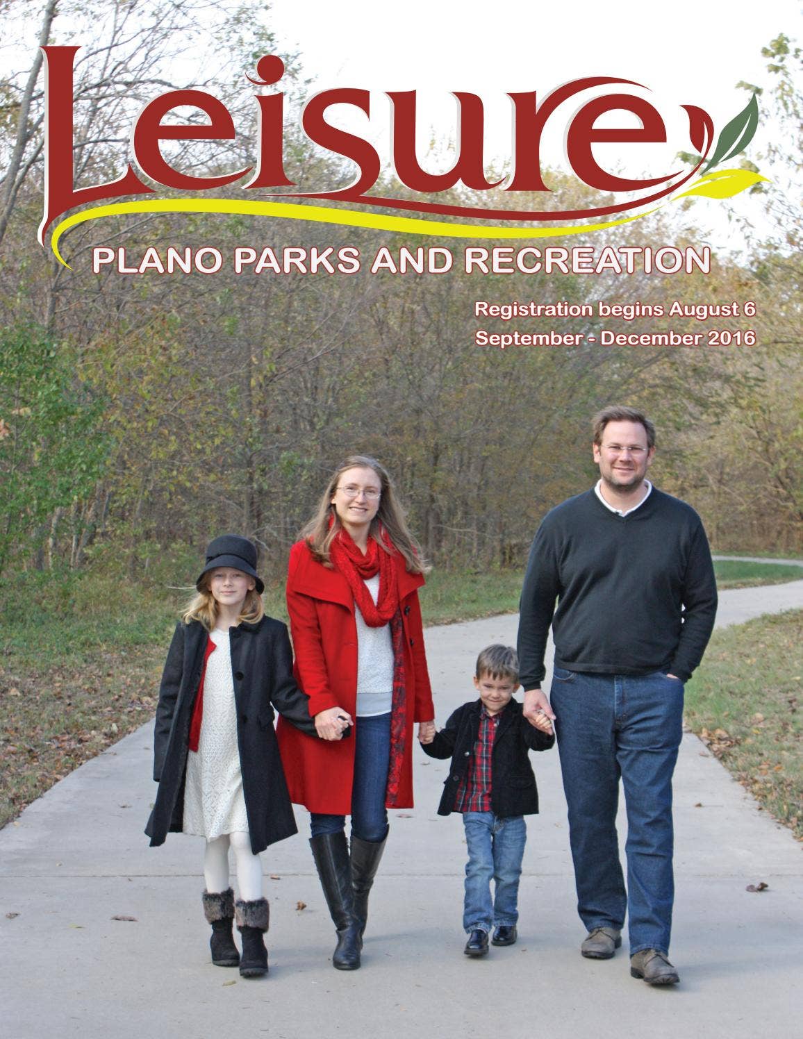 Plano Parks & Recreation Fall 2016 Leisure Catalog by Plano Parks and